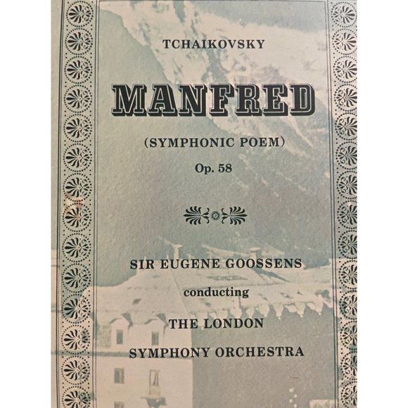 Classical Vinyl Tchaikovsky Manfred Symphony in Four Tableaux after the Dramatic - Picture 8 of 10